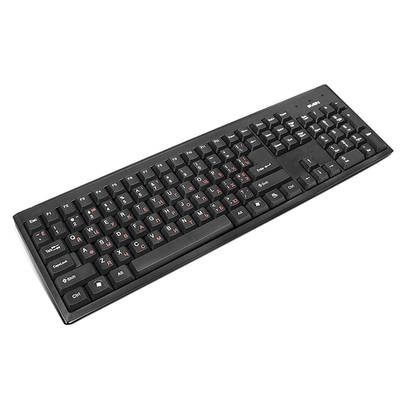 Tastatură SVEN Standard 303 Power, USB+PS/2, Black, 2 image