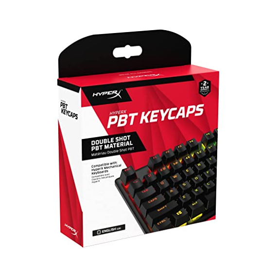 Accesoriu HYPERX Keycaps Full key Set , Black, 4 image