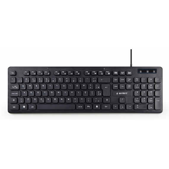Tastatură Gembird KB-MCH-04-RU, USB, Black