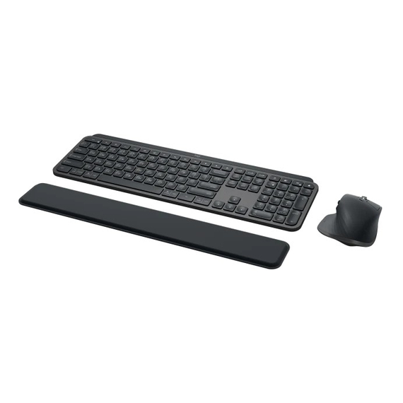 Tastatură + mouse Wireless Logitech MX Keys Combo for Business | Gen 2, Graphite, 3 image