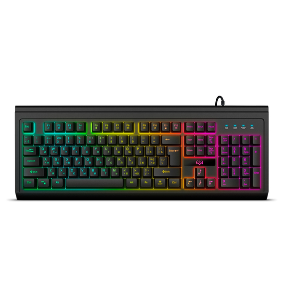 Tastatură Gaming programabila SVEN KB-G8400, USB, RGB backlight, Black