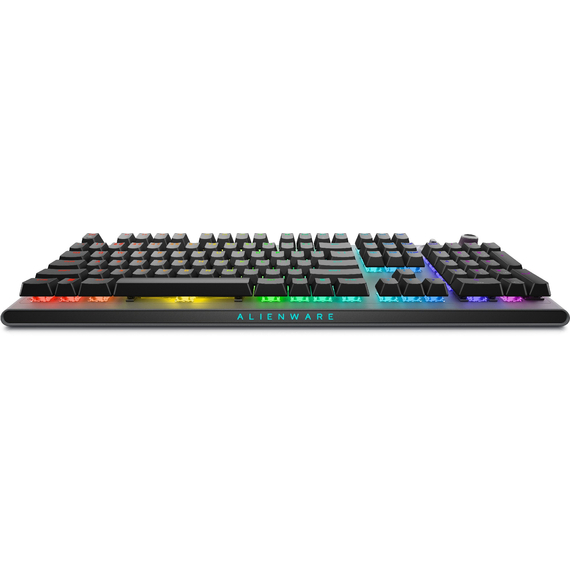 Tastatură Gaming Wireless tri-mode Dell Alienware AW920K, CHERRY MX Red/ Dark Side of the Moon, 2 image