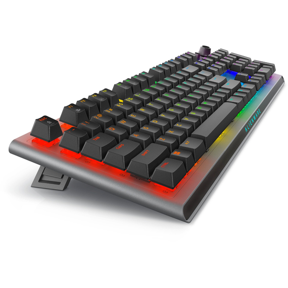 Tastatură Gaming Wireless tri-mode Dell Alienware AW920K, CHERRY MX Red/ Dark Side of the Moon, 3 image