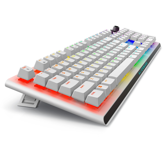 Tastatură Gaming Wireless tri-mode Dell Alienware AW920K, CHERRY MX Red/ Lunar Light, 3 image