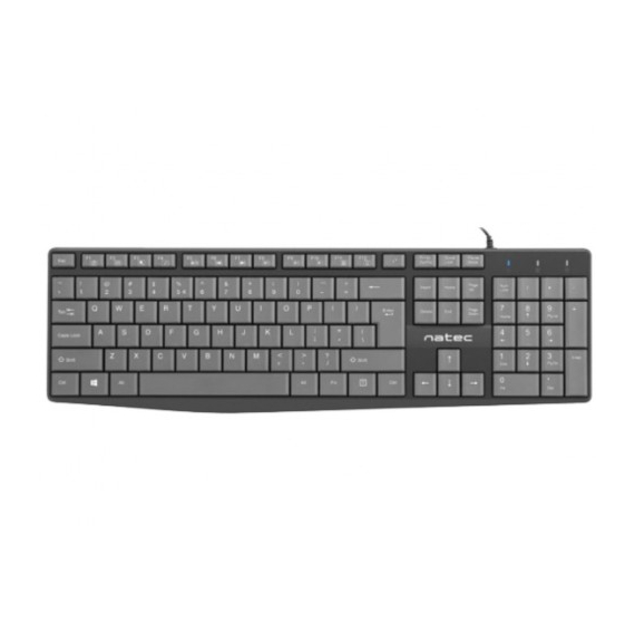Tastatură Natec Nautilus Slim, US Layout