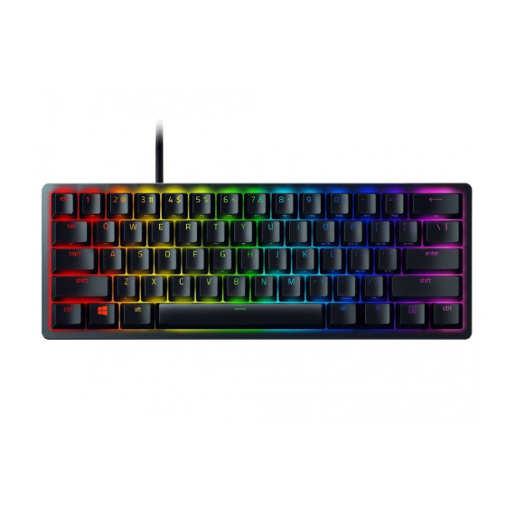Tastatură Gaming Razer Optical Huntsman Mini 60% Clicky Purple Switch, Black