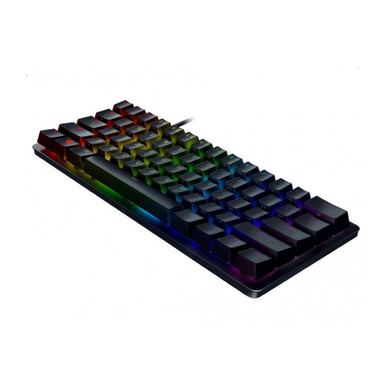 Tastatură Gaming Razer Optical Huntsman Mini 60% Clicky Purple Switch, Black, 3 image