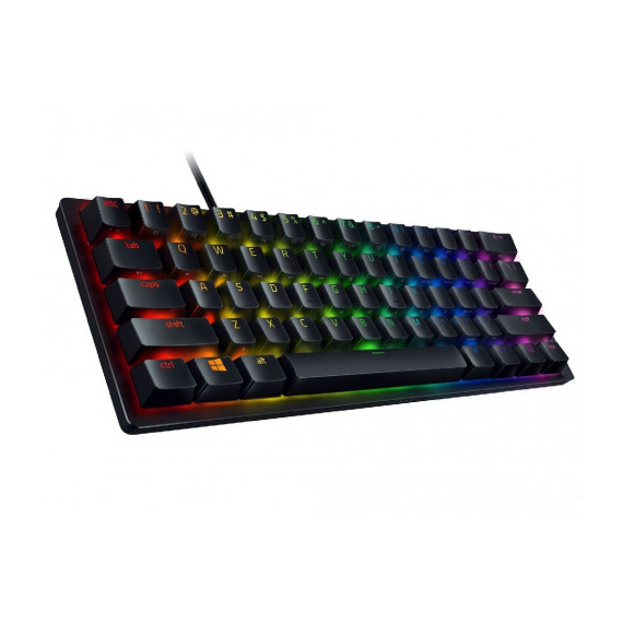 Tastatură Gaming Razer Optical Huntsman Mini 60% Clicky Purple Switch, Black, 4 image