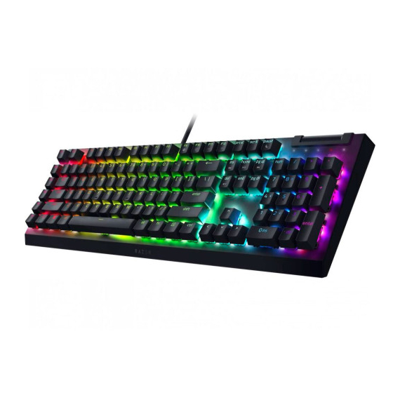 Tastatură Gaming Razer Mechanical BlackWidow V4 X (Green Switch), Black, 3 image