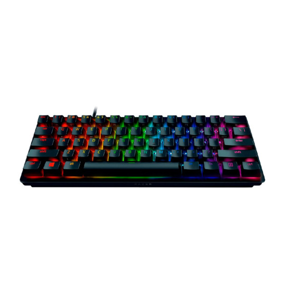 Tastatură Gaming Razer Optical Huntsman Mini 60% Clicky Purple Switch US Layout Mercury Edition, 2 image