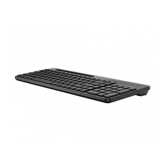 Tastatură Wireless A4Tech FBK25, Multimedia, Smartphone Cradle, up to 4 Devices, BT/2.4Ghz, Black, 2 image