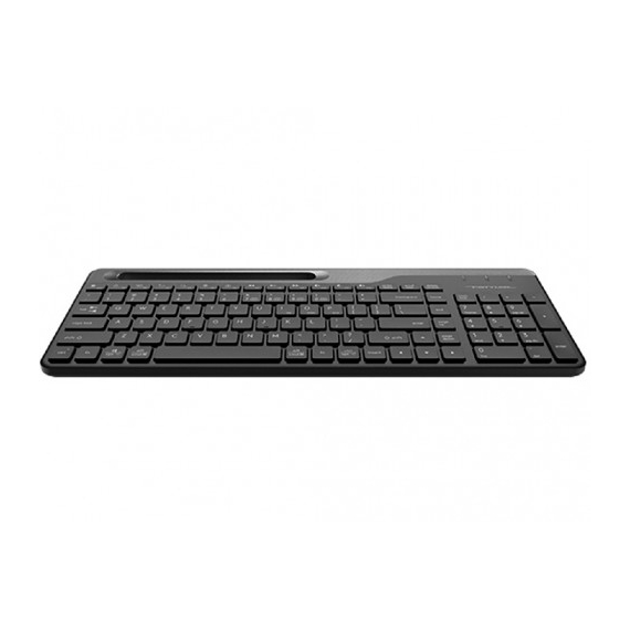 Tastatură Wireless A4Tech FBK25, Multimedia, Smartphone Cradle, up to 4 Devices, BT/2.4Ghz, Black, 3 image