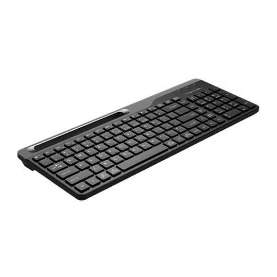 Tastatură Wireless A4Tech FBK25, Multimedia, Smartphone Cradle, up to 4 Devices, BT/2.4Ghz, Black, 4 image