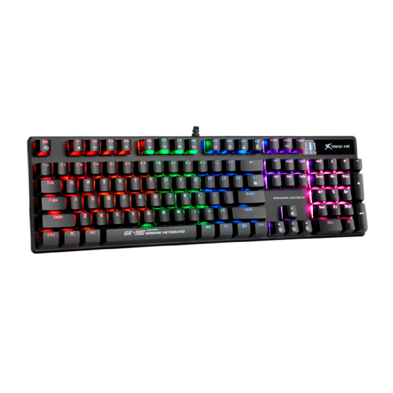 Tastatură Gaming Xtrike Me Mechanical GK-980 Wired EN, Black, 3 image
