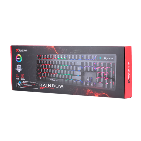 Tastatură Gaming Xtrike Me Mechanical GK-980 Wired EN, Black, 4 image