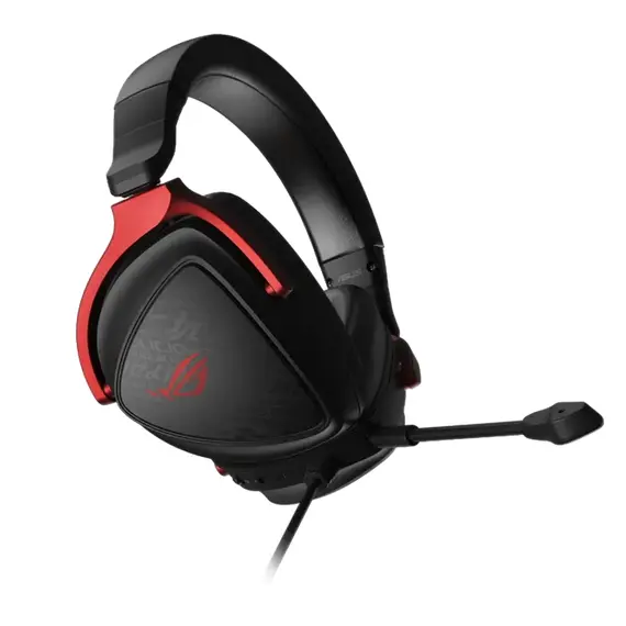 Căști gaming ASUS ROG Delta S Core, Cu fir, Black, 8 image