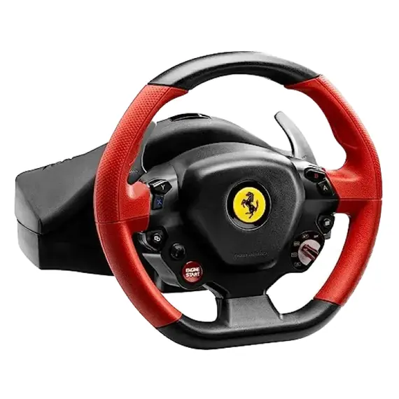 Volan Gaming Thrustmaster Ferrari 458 Spider, Red/Black, 2 image