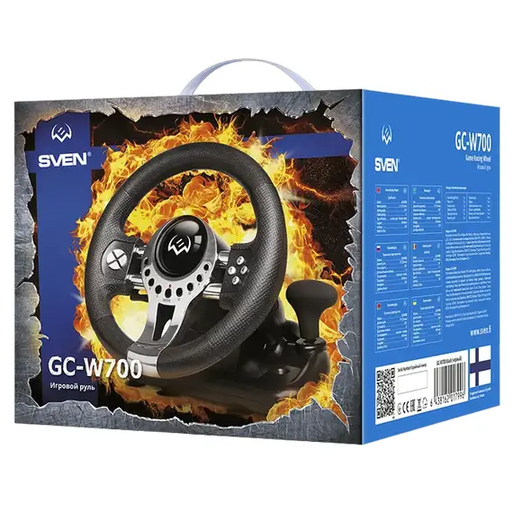 Volan Gaming SVEN GC-W700, Black, 6 image