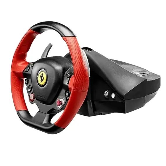 Volan Gaming Thrustmaster Ferrari 458 Spider, Red/Black, 5 image
