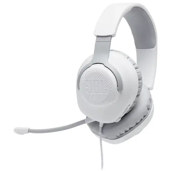 Căști gaming JBL Quantum 100, Cu fir, White, 12 image
