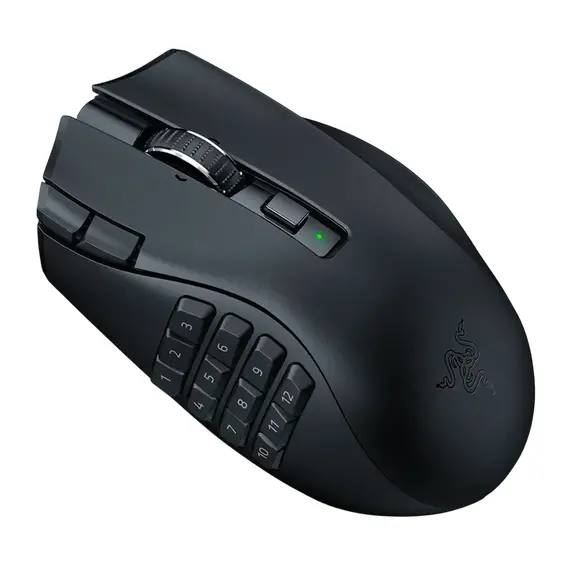 Mouse Wireless Razer Naga V2 HyperSpeed, Black, 2 image