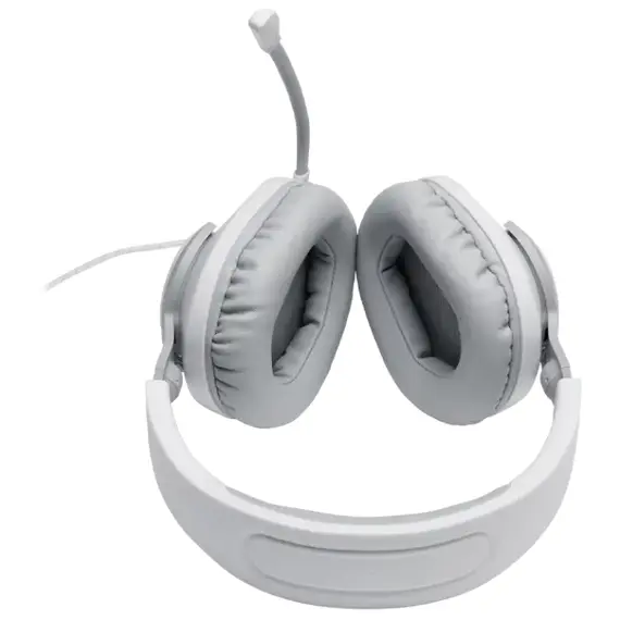 Căști gaming JBL Quantum 100, Cu fir, White, 3 image