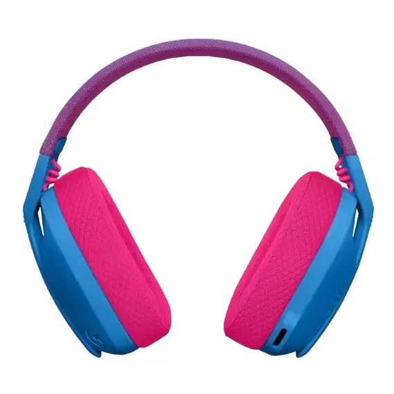 Căști gaming Logitech G435, Fără fir, Blue/Pink, 3 image