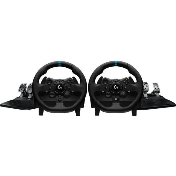 Volan Gaming Logitech Driving Force Racing G923, for PS4, Black, 4 image