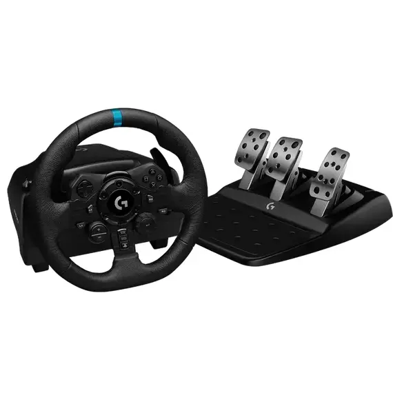 Volan Gaming Logitech Driving Force Racing G923, for PS4, Black