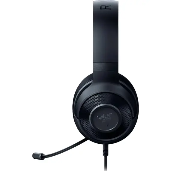 Gaming Headset Razer Kraken X Lite, 40mm drivers, 12-28kHz, 32 Ohm, 109db, 230g, Cardioid microphone, v7.1, 1.3m, 3.5mm, Black  , 5 image