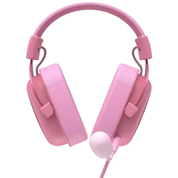 Căști gaming Havit H2002d, Cu fir, Pink, 9 image