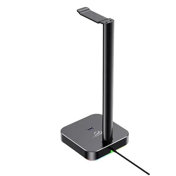 Stand pentru căști gaming Havit TH610, USB, Black, 3 image