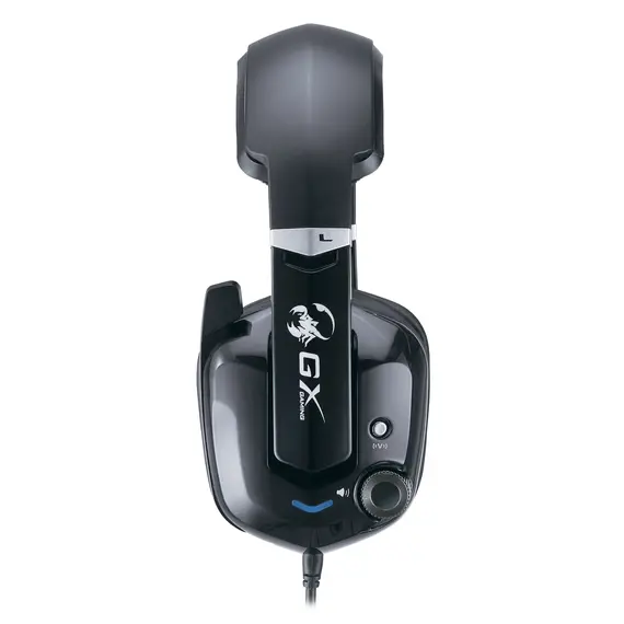 Gaming Headset Genius HS-G700V, 40m drivers, 20-20000Hz, 32 Ohm, 95 dB, USB, 405g., Black, 2 image