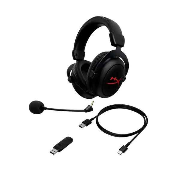 Căști HyperX Cloud II Core, Fără fir, Black, 7 image