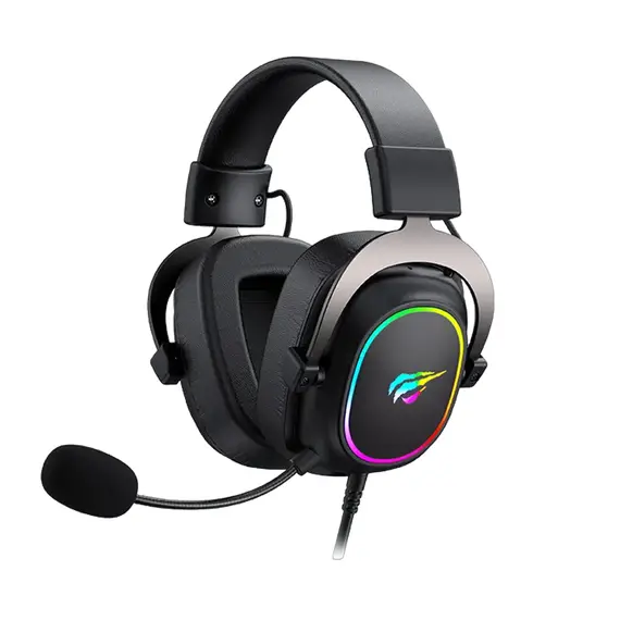 Căști gaming Havit H2002P, Cu fir, Black