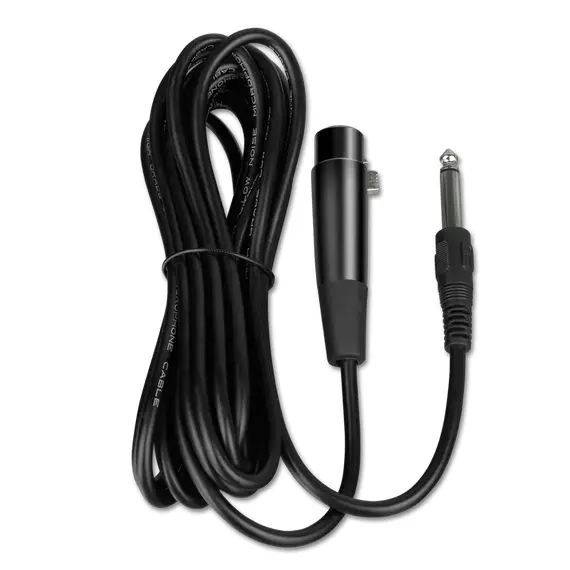 Karaoke Microphone  SVEN "MK-110", Wired, dynamic, metal, cable 4.0 m, 6.3/3.5mm Jack, cardioid, black-    https://www.sven.fi/ru/catalog/microphones/mk-110.htm, 4 image