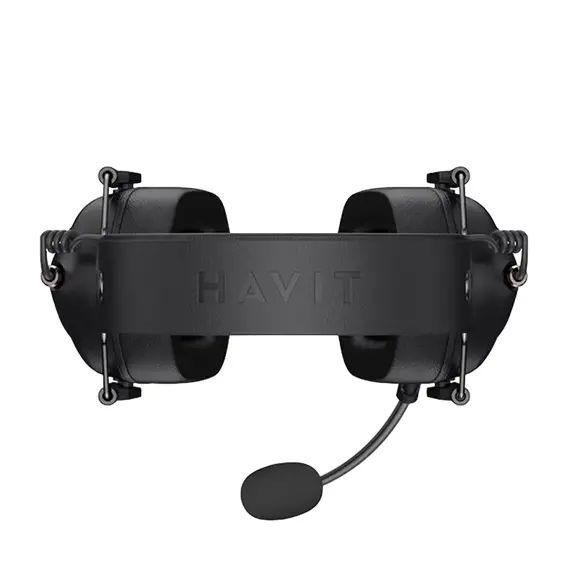 Căști gaming Havit H2033d, Cu fir, Black, 5 image