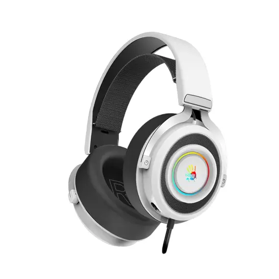 Căști gaming Bloody G535, Cu fir, Black/White, 3 image