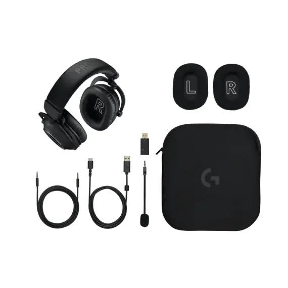 Căști gaming Logitech  G Pro X 2, Fără fir, Black, 5 image