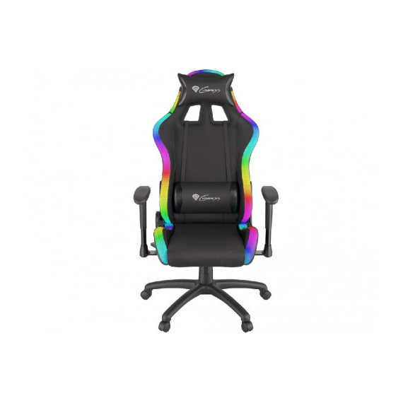 Scaun Gaming Genesis Trit 500 RGB Backlight, Black