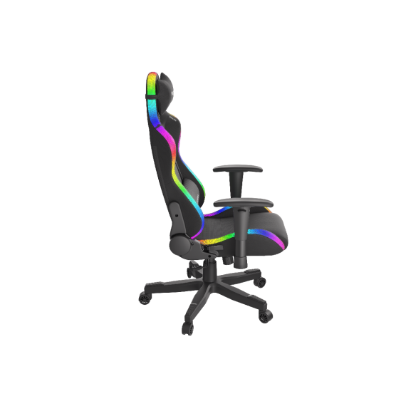 Scaun Gaming Genesis Trit 600 RGB Backlight, Black, 4 image