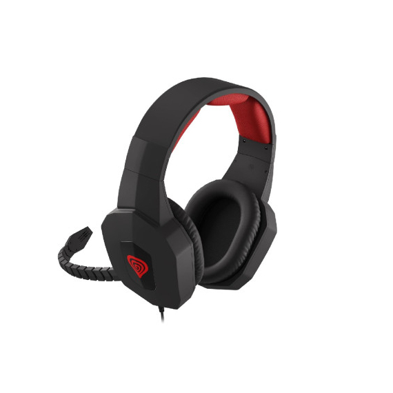 Căști gaming Genesis Argon 400, Stereo, Black/Red, 3 image