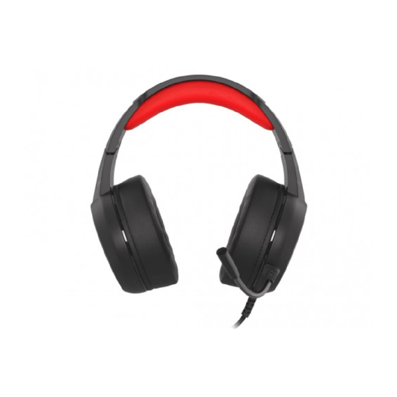 Căști gaming Genesis Neon 200, Stereo, Microphone, RGB Backlight, Black/Red, 2 image