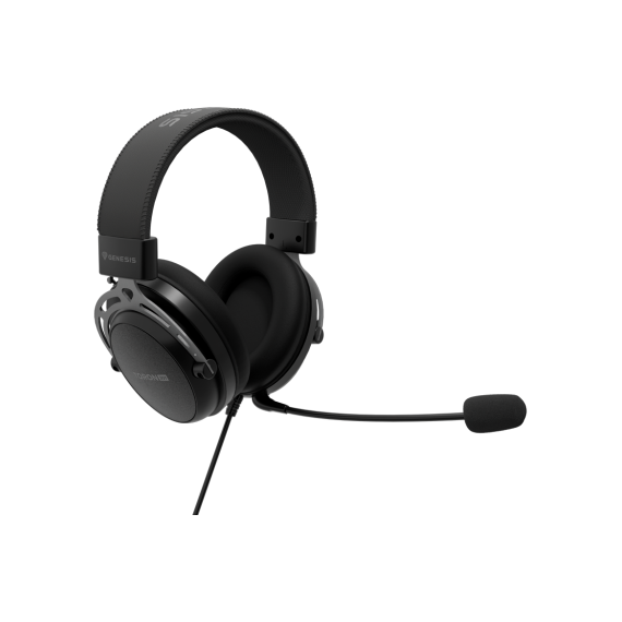 Căști gaming Genesis Toron 301 with Microphone, Black, 2 image