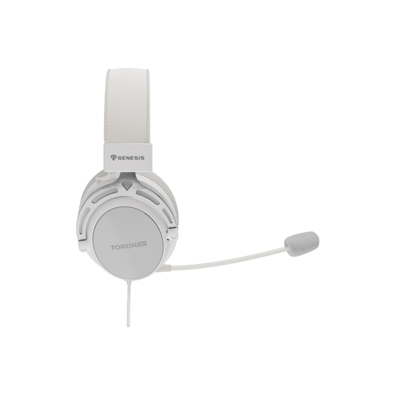 Căști gaming Genesis Toron 301 with Microphone, White, 5 image
