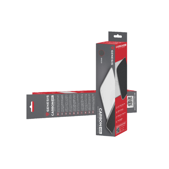 Covoraș pentru mouse Genesis Carbon 400 M Logo 350x250 mm, 3 image