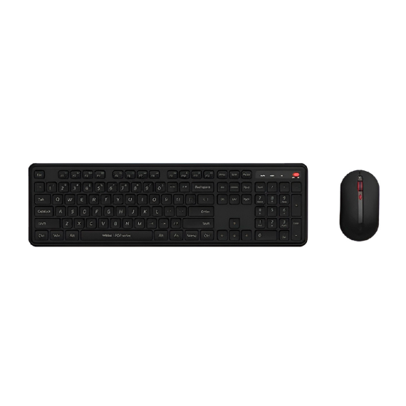Tastatură+Mouse Wireless MIIIW Silent Gen3, ENG Layout, Black