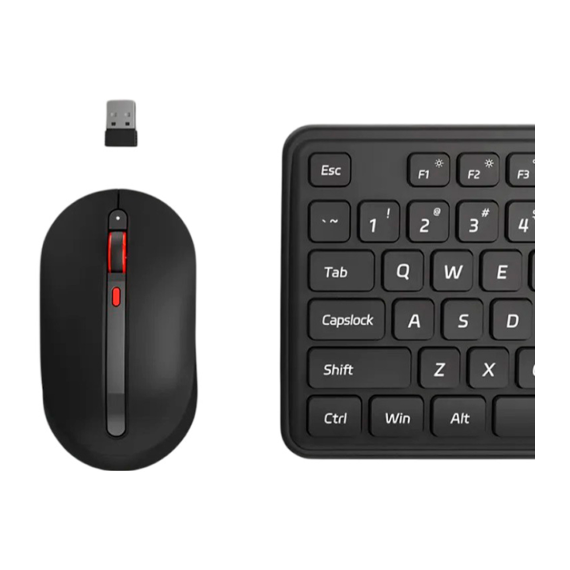 Tastatură+Mouse Wireless MIIIW Silent Gen3, ENG Layout, Black, 3 image