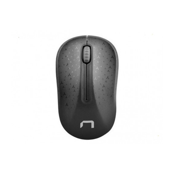 Mouse Wireless Natec Toucan, 1600 DPI, Optical, Black/Grey