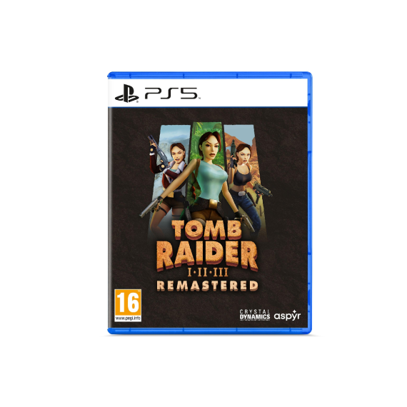 Tomb Raider I-III Remastered Starring Lara Croft PS5 (RU SUB)